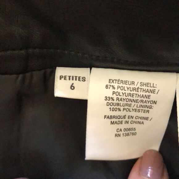 Faux leather skirt - Picture 5 of 5